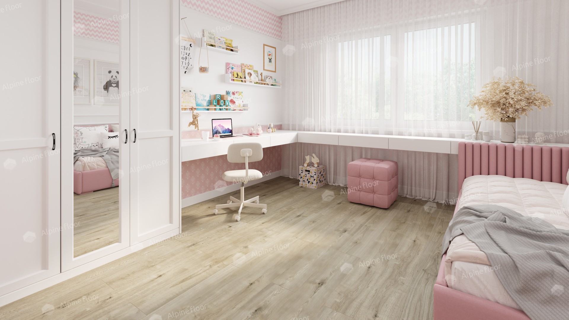 Ламинат "Alpine Floor" Дуб Амстердам (1285*192*8 мм) — купить в Полевском