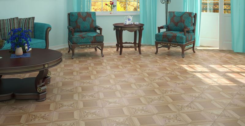 Ламинат "Profield" Parkett Коллаж светлый (1200*400*8) — купить в Полевском