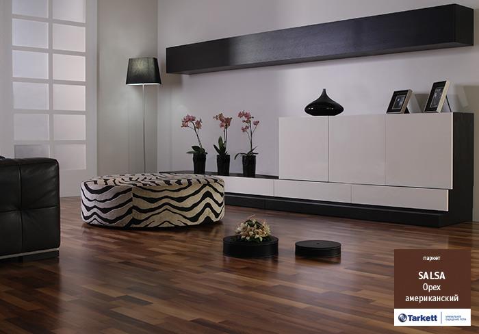 Паркетная доска "Tarkett" Salsa Орех американский (2283*194*14 мм) — купить в Полевском