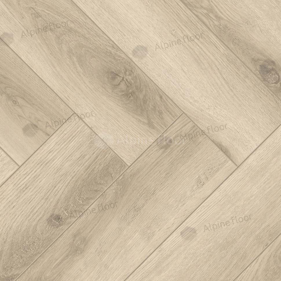 Ламинат "Alpine Floor" Herringbone Дуб Орлеан (606*101*8 мм) — купить в Полевском