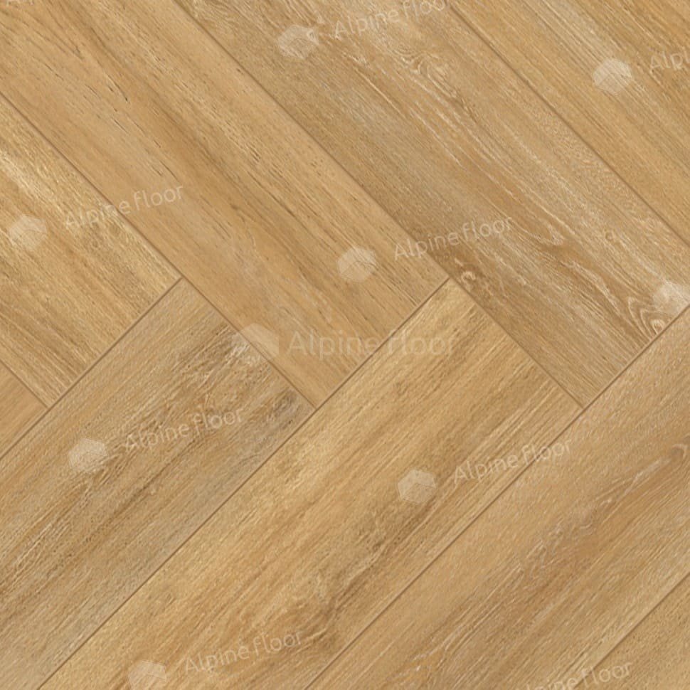 Ламинат "Alpine Floor" Herringbone Дуб Тулуза (606*101*8 мм) — купить в Полевском