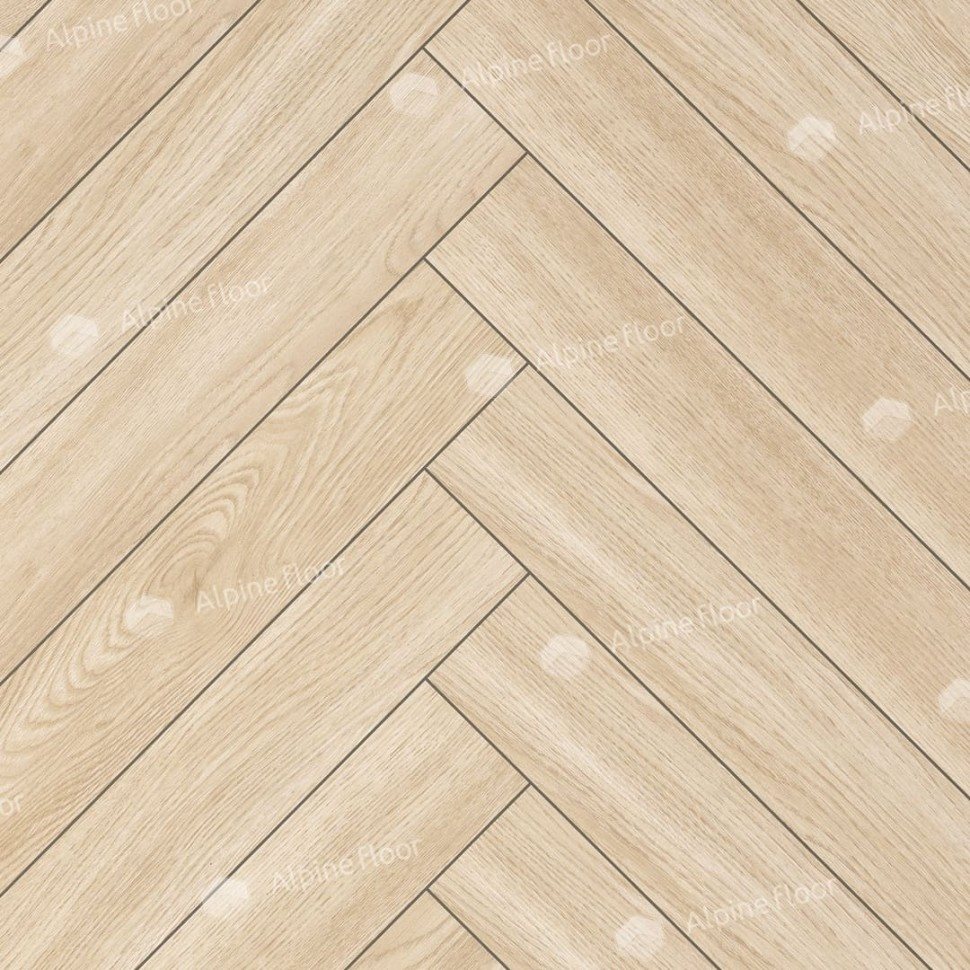 Ламинат "Alpine Floor" Herringbone 12 Дуб Эльба (600*100*12 мм) — купить в Полевском