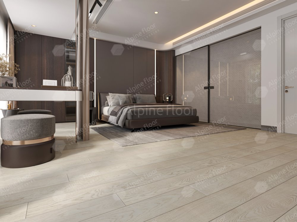 Инженерная доска "Alpine Floor" Дуб Монблан (400-1200*165*12 мм) — купить в Полевском