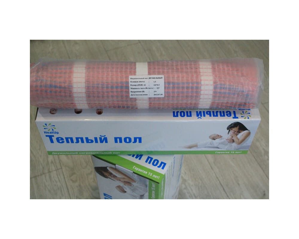 Пленочный теплый пол "HeatUp" 0,5*6м монтажный комплект — купить в Полевском