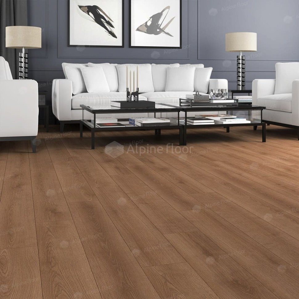 Ламинат "Camsan" Дуб Браун (1380*190*10 мм) — купить в Полевском