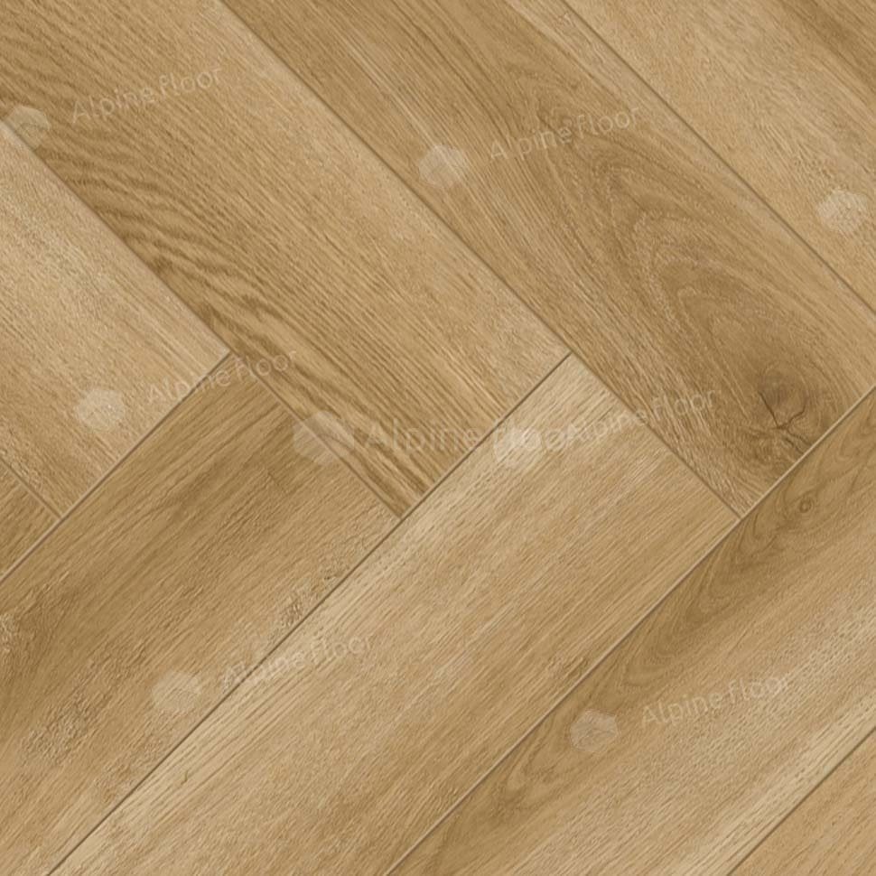 Ламинат "Alpine Floor" Herringbone Дуб Эльзас (606*101*8 мм) — купить в Полевском