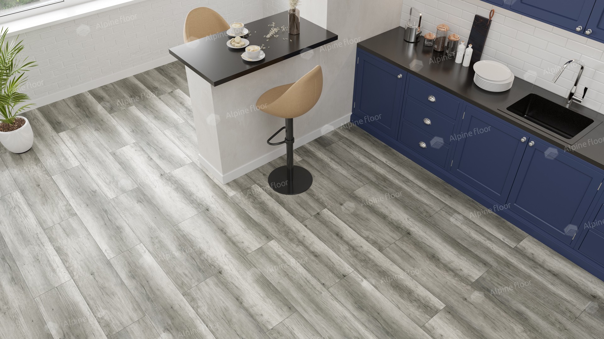 Ламинат "Alpine Floor" Дуб Тахо (1285*280*8 мм) — купить в Полевском