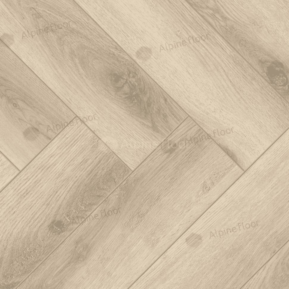 Ламинат "Alpine Floor" Herringbone 12 PRO Дуб Орлеан (606*101*12 мм) — купить в Полевском