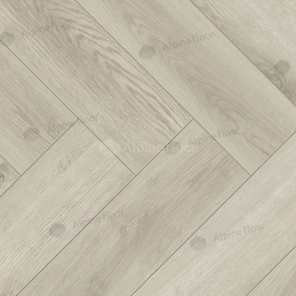 Ламинат "Alpine Floor" Herringbone Дуб Монпелье (606*101*8 мм) — купить в Полевском