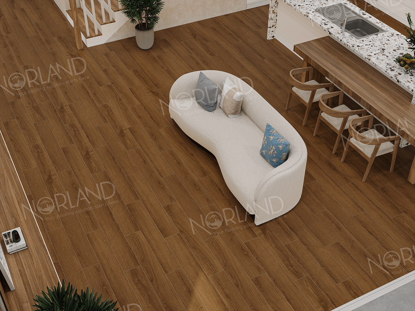 Ламинат "Norland" Дуб Этна (1220*198*8 мм) — купить в Полевском