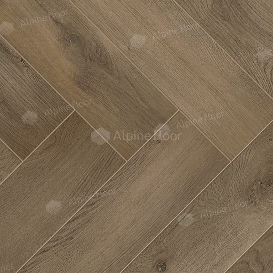 Ламинат "Alpine Floor" Herringbone Дуб Анжу (606*101*8 мм) — купить в Полевском