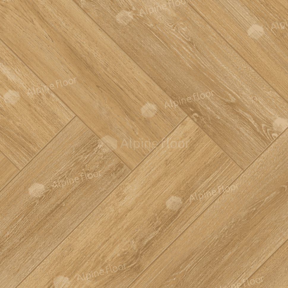 Ламинат "Alpine Floor" Herringbone 12 PRO Дуб Тулуза (606*101*12 мм) — купить в Полевском
