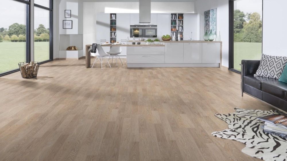 Ламинат "Kronospan" Forte Classic Дуб Льняной 4283 (1285*192*8 мм) — купить в Полевском