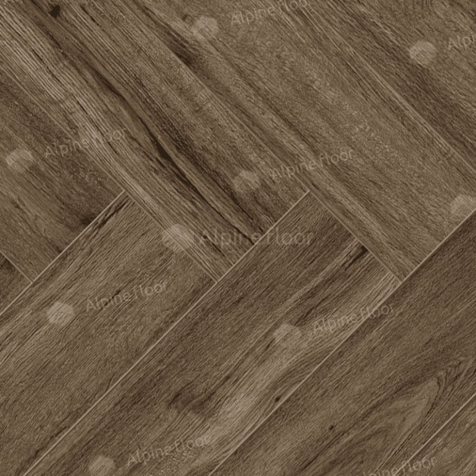Ламинат "Alpine Floor" Herringbone 12 PRO Дуб Бордо (606*101*12 мм) — купить в Полевском